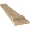 Ekena Millwork Americraft 2-Board (2 Batten) Wood Joined Board-n-Batten Shutters w/Ellipt Top, ARW101BE207X77UNH, PR ARW101BE207X77UNH - alternate 9